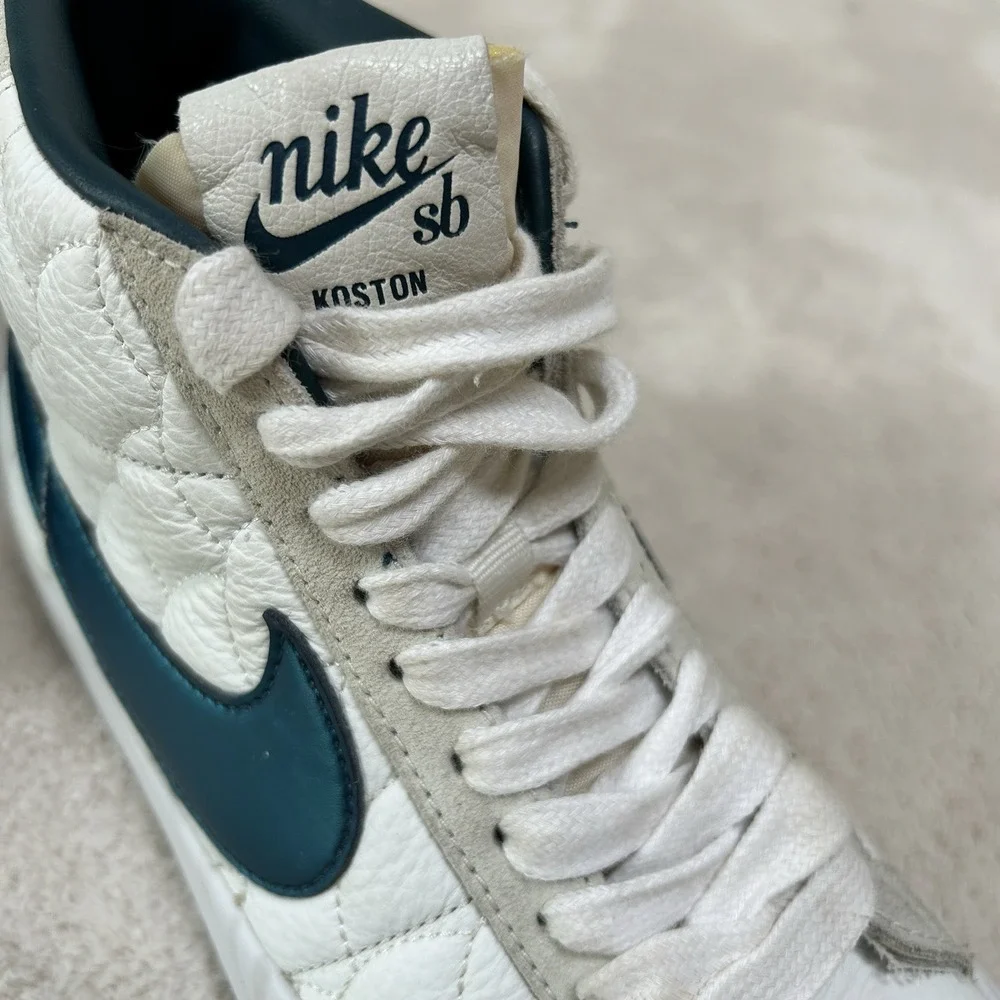 Nike SB Blazer Mid Eric Koston White/Nightshade Size 4 & GS Pink Guava Size 4Y
